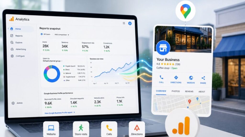 Google Business Profile a Google Analyticsben: vége a kétfelé szakadt riportálásnak