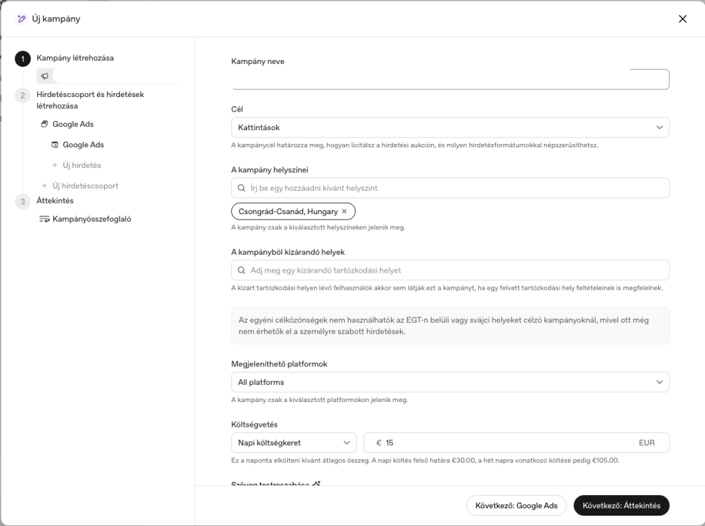 Elindultak a ChatGPT-hirdetések Magyarországon – kipróbáltuk, itt van minden fontos részlet